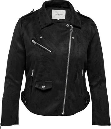 ONLY  - Maat 44 - CARMAKOMA CARSHERRY BONDED BIKER OTW Dames, Verzenden, Nieuw