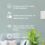 2dekans | Alpina Zwarte Smart Home Universele, Ophalen of Verzenden, Zo goed als nieuw