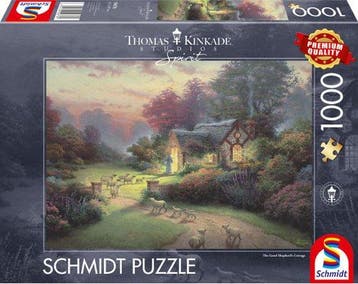 Schmidt puzzel 1000st Shepherds cottage, Ophalen of Verzenden, Nieuw