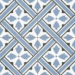 Vloertegel/Wandtegel Blauw 45x45cm (Muurtegels), Doe-het-zelf en Verbouw, Tegels, 40 tot 60 cm, 40 tot 60 cm, Keramiek, Nieuw