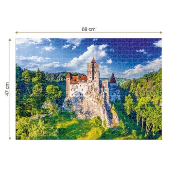 Roovi puzzel Bran Castle Dracula Tr van €13,99 voor €7,00, Ophalen of Verzenden, Nieuw