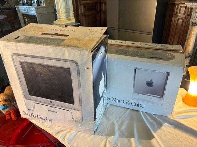 Apple Power Mac G4 Cube + Apple Studio Display - Computer -, Spelcomputers en Games, Spelcomputers | Overige Accessoires