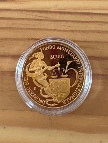 San Marino. 5 Scudi 1993