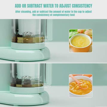 Multifunctionele Babyvoeding Maker: Stomen, Mixen, Opwarmen, Verzenden, Nieuw