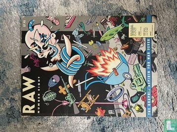 Raw (tijdschrift) - Raw 8 - 1986, Eén stripboek, Verzenden, Gelezen, Spiegelman, Art.