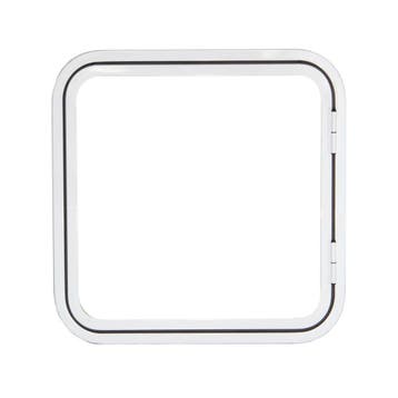 Serviceluik 570x600mm wit rechts - zonder paneel, Caravans en Kamperen, Camper-accessoires, Ophalen of Verzenden, Nieuw