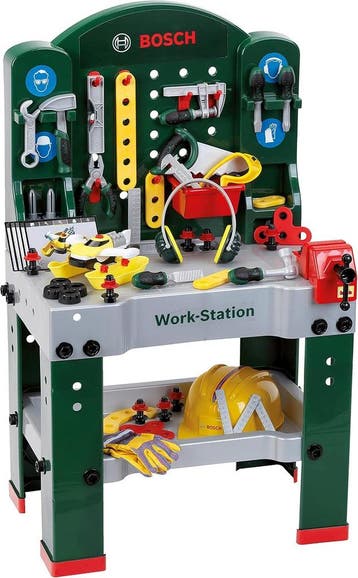 Bosch Werkbank - Complete set - Retourdeal 34% Korting, Kinderen en Baby's, Ophalen of Verzenden, Zo goed als nieuw, Jongen of Meisje