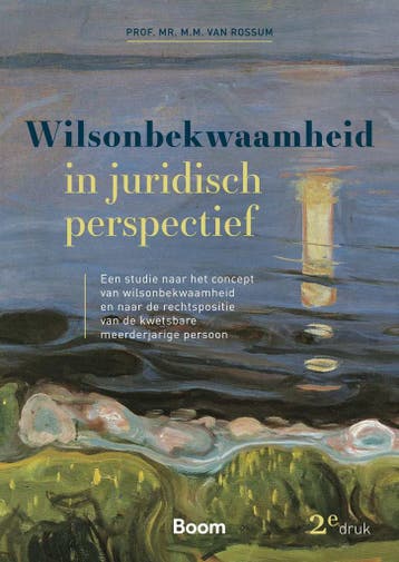 Wilsonbekwaamheid in juridisch perspectief - M.M. van Rossum, Verzenden, Gelezen, M.M. van Rossum