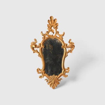 Wandspiegel - Hout, Glas