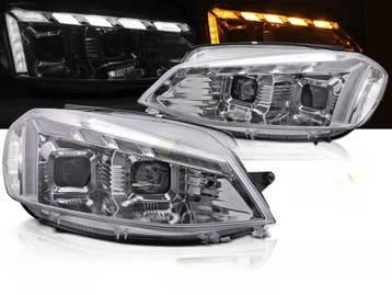 Koplampen VW Golf VII 17-19 LED DRL Dynamic Chroom, Ophalen of Verzenden, Nieuw