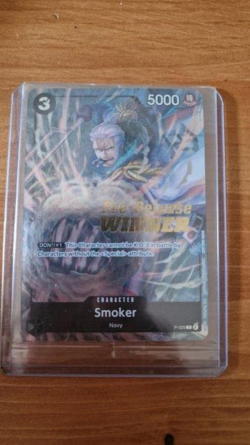 Bandai Verzegelde kaart - One Piece P-025, Nieuw