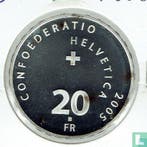 Zwitserland 20 franc 2005 (PROOF) 100th Anniversary Gene..., Verzenden, Overige landen, Losse munt, Goud