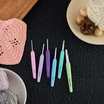 KnitPro Waves 2.0 Haaknaaldenset - 2 t/m 6 mm - Softgrip h, Hobby en Vrije tijd, Breien en Haken, Ophalen of Verzenden, Nieuw