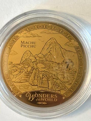 Salomonseilanden. 10 Dollars 2024 Machu Picchu., 1/100 Oz