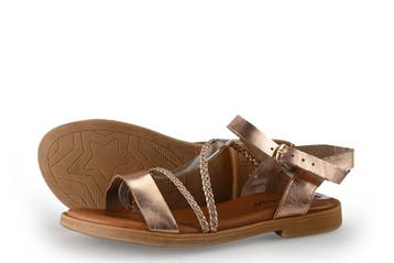 Milo &amp; Mila Sandalen in maat 35 Goud, Overige kleuren, Verzenden, Sandalen of Muiltjes, Zo goed als nieuw