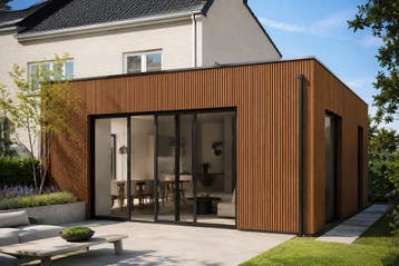 Thermowood Vuren Triple Rhombus Gevelbekleding Wandbekleding, Minder dan 25 mm, Nieuw, Ophalen of Verzenden, Plank
