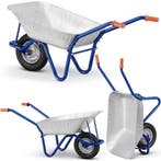 Kruiwagen 125L Verzinkt | Retourdeal 59% Korting, Staal, Overige materialen, Ophalen of Verzenden, Kweekkas