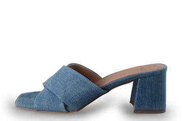 Manfield Muiltjes in maat 38 Blauw, Overige typen, Zo goed als nieuw, Manfield, Verzenden