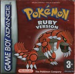 Game Boy Pokemon Ruby Version (In doos), Spelcomputers en Games, Games | Nintendo Game Boy, Verzenden, Zo goed als nieuw