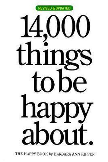 14,000 Things To Be Happy About - Barbara Ann Kipfer, Verzenden, Gelezen, Barbara Ann Kipfer