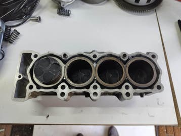 Cyllinders cyllinder met zuigers / Kawasaki ZXR 400 zxr400, Verzenden, Gebruikt