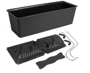 Balkondoos Ratolla antraciet 49x16x17,5cm (Tuin en Terras), Verzenden, Nieuw