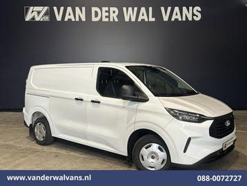 Ford Transit Custom | 2.0 TDCI L1H1 Euro6 Airco | Camera |, Gebruikt, Euro 6, Wit, Dealer onderhouden