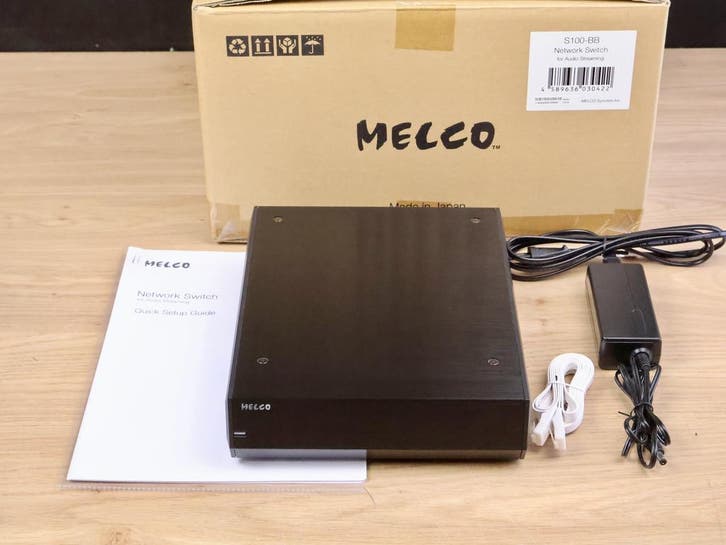 Melco S100 high end audio network switch, Audio, Tv en Foto, Overige Audio, Tv en Foto, Gebruikt, Ophalen of Verzenden