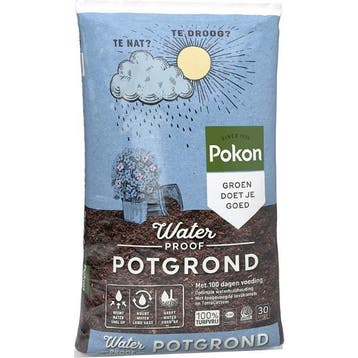 Pokon Waterproof Potgrond | 30 liter, Verzenden
