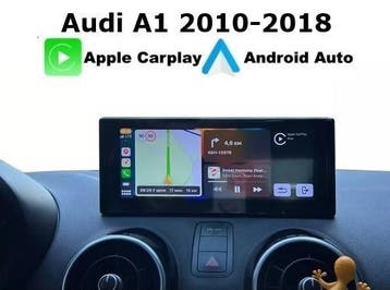 Audi A1 apple carplay androidauto navigatie dab+ android 14, Ophalen of Verzenden, Nieuw