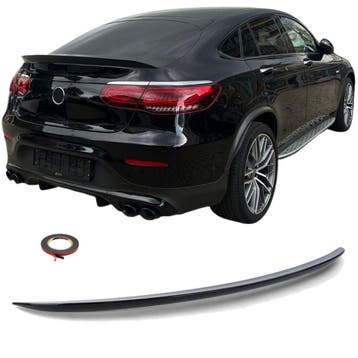 Achterspoiler zwart glans geschikt voor Mercedes C253 GLC