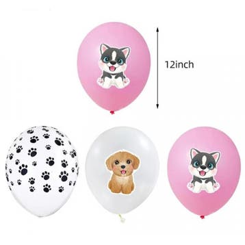 Honden party decoratie set Sweet Dogs 50-delig, Dieren en Toebehoren, Verzenden, Nieuw