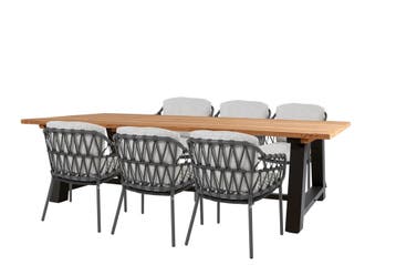 4 Seasons Outdoor Calpi tuinset met Blora aluminium tafel, Ophalen of Verzenden, Nieuw