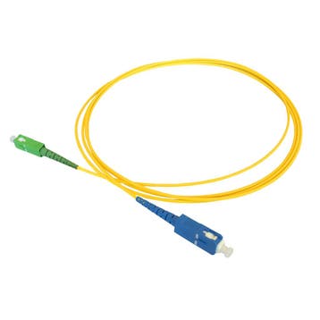 Patchkabel SM simplex 1.6 SC/PC-SC/APC - 4,5 m - geel, Ophalen of Verzenden, Nieuw