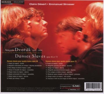 cd - desert strosser - SLAVONIC DANCES OP.46 &amp; 72 (ni..., Verzenden, Zo goed als nieuw