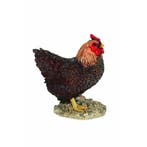 Dierenbeeldje kip bruin 20 cm - Decoratie vogels, Verzenden, Nieuw
