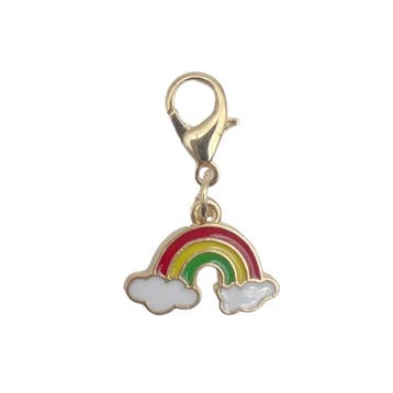 5 gelukshangers - regenboog- rainbow - liefde - goudlook..., Sieraden, Tassen en Uiterlijk, Bedels, Ophalen of Verzenden, Nieuw