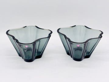 Iittala - Alvar Aalto - Kom (2) - Glas - Een paar