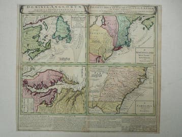 Verenigde Staten - Oostkust, New York, Florida, Canada; J.B., Boeken, Atlassen en Landkaarten, Nieuw