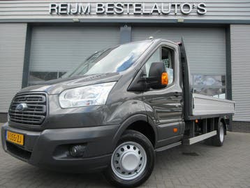 Ford Transit 350 2.0 TDCI, Euro6, L4, Airco, Open Laadbak, P, Stof, Gebruikt, Ford, Lease