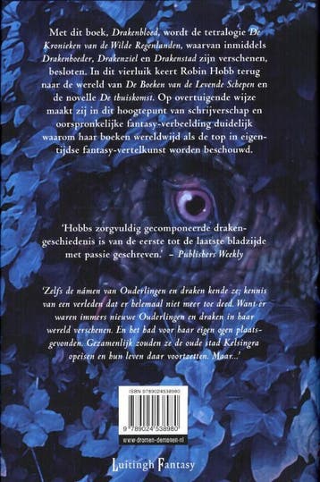 Drakenbloed / De kronieken van de wilde regenlanden / 4, Boeken, Verzenden, Zo goed als nieuw, Robin Hobb