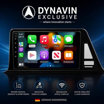 Toyota CHR navigatie carkit android touchscreen carplay usb, Ophalen of Verzenden, Nieuw