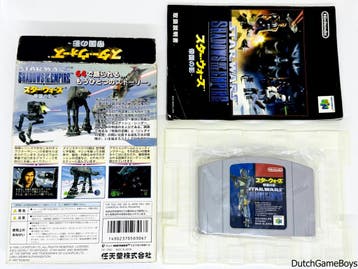 Nintendo 64 / N64 - Star Wars - Shadows Of The Empire - Japa, Spelcomputers en Games, Verzenden, Gebruikt