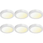 LED Downlight Opbouwspot - LED Paneel Slim 6 Stuks - Brinton, Ophalen of Verzenden, Nieuw, Minder dan 50 watt, Lamp met armatuur