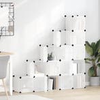 vidaXL Opbergkubus organizer met 15 vakken en deuren, Verzenden, Nieuw