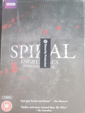 Spiral (Engrenages) series one - four       Gratis verzenden, Vanaf 16 jaar, Verzenden, Nieuw in verpakking, Thriller