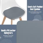 LIVSK Transparante Eetkamerstoelen - Modern Design - Massief, Kinderen en Baby's, Verzenden, Nieuw