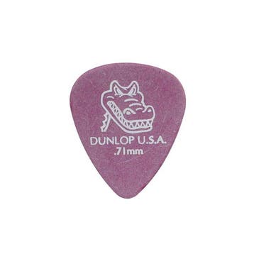 Dunlop 417-P-71 Paars Plectra 0.71 Mm Dikte Voor Elektrische, Ophalen of Verzenden, Nieuw