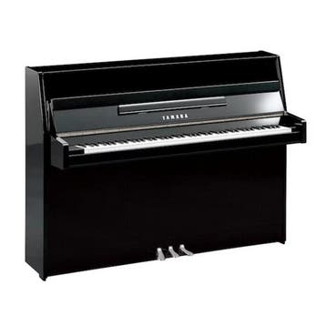Yamaha B1 PEC chroom piano (zwart hoogglans), Nieuw, Zwart, Piano