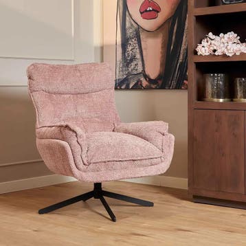Fauteuil Vera | Pink | Starfurn, Huis en Inrichting, Ophalen of Verzenden, Nieuw